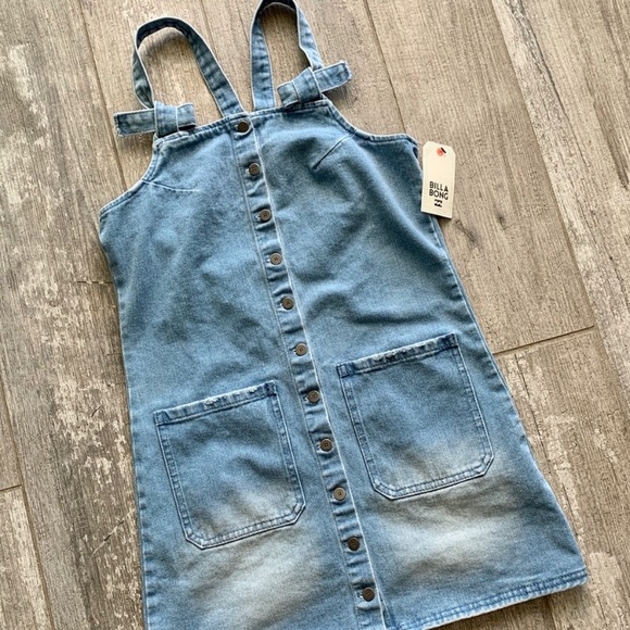 🔥🔥BILLABONG - VINTAGE WASH DENIM DRESS🔥🔥 - Picture 4 of 8